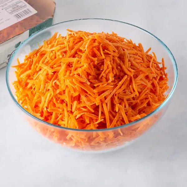 Carote julienne fresche