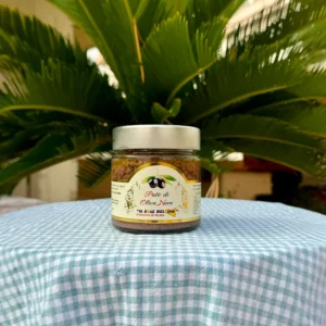 Pate' di olive siciliane nere