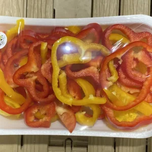 Peperoni tagliati in vaschetta 300GR