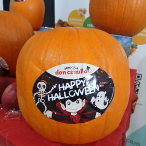 Zucca di Halloween al pz