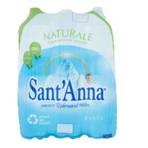 Bibita Acqua nat. Sant'Anna lt1,5x6