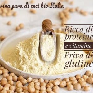 Farina pura di cece 500gr. BIO ITALIA