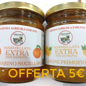 Marmellata extra di mandarino e limone